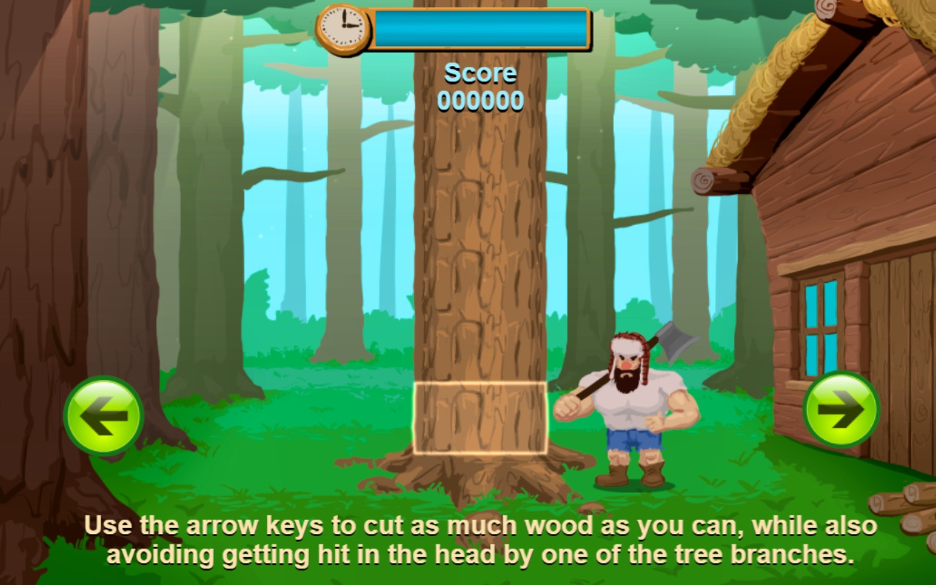 Wood Chopping Game